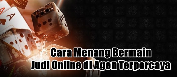 Rahasia Sukses Menang Judi Online di Indonesia dari Pemain Profesional