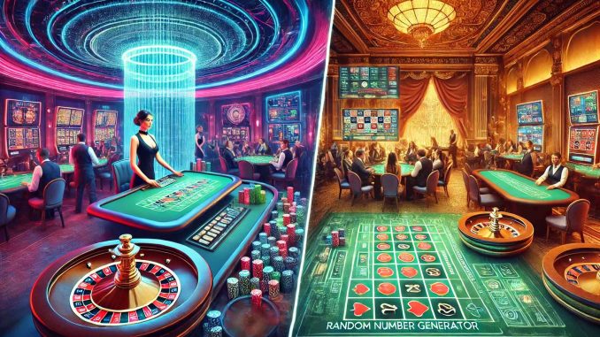 Live Casino vs RNG